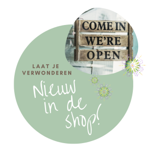 Nieuw in de shop