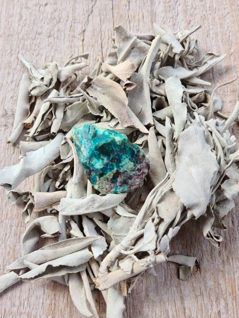 Chrysocolla ruw
