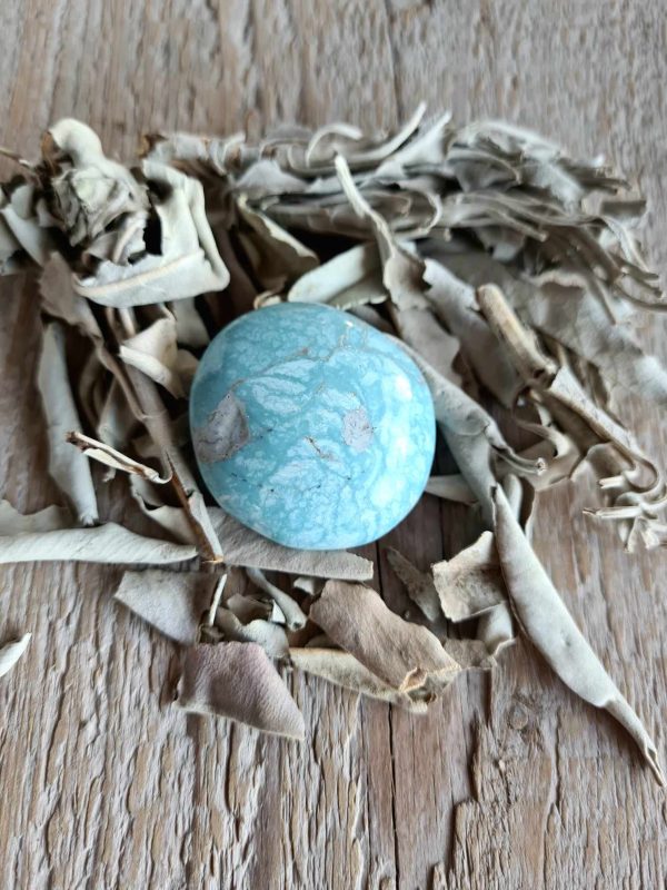 Turkoois Chrysocolla uit Madagaskar