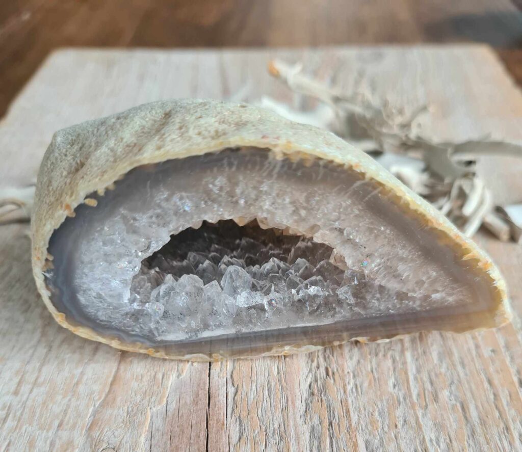 Agaat geode 7