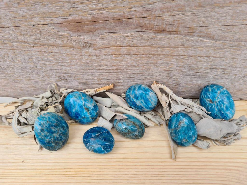 Blauwe Apatiet amulet
