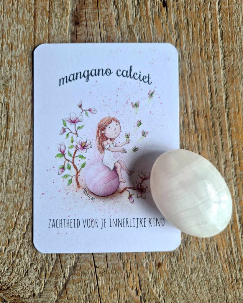 Knuffelsteen pakketje Mangano Calciet