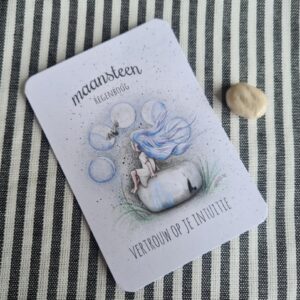 Knuffelsteen pakketje Maansteen