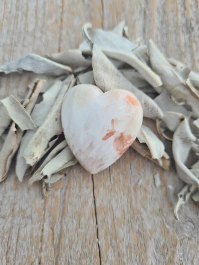 Scoleciet met Stilbiet hartje