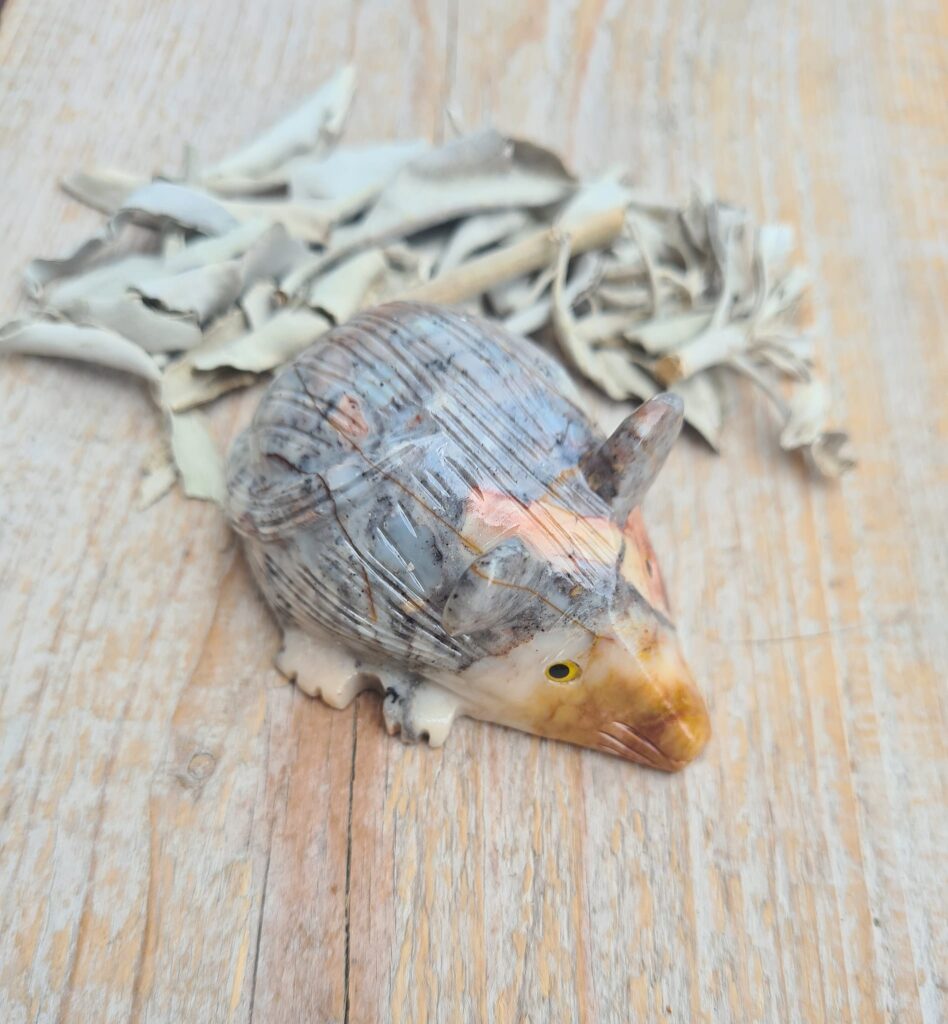 Speksteen muis
