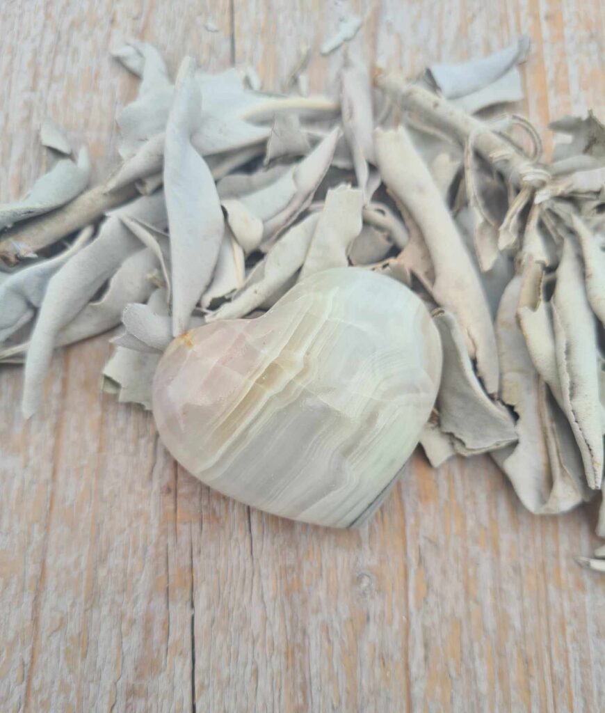 Gebande Onyx hart 1