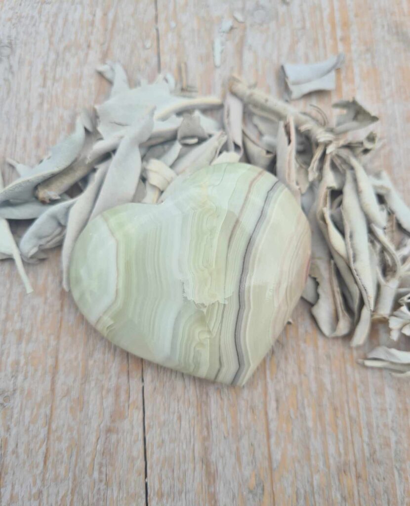 Gebande Onyx hart 4