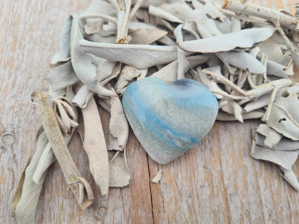 Paraiba kwarts hartje 1