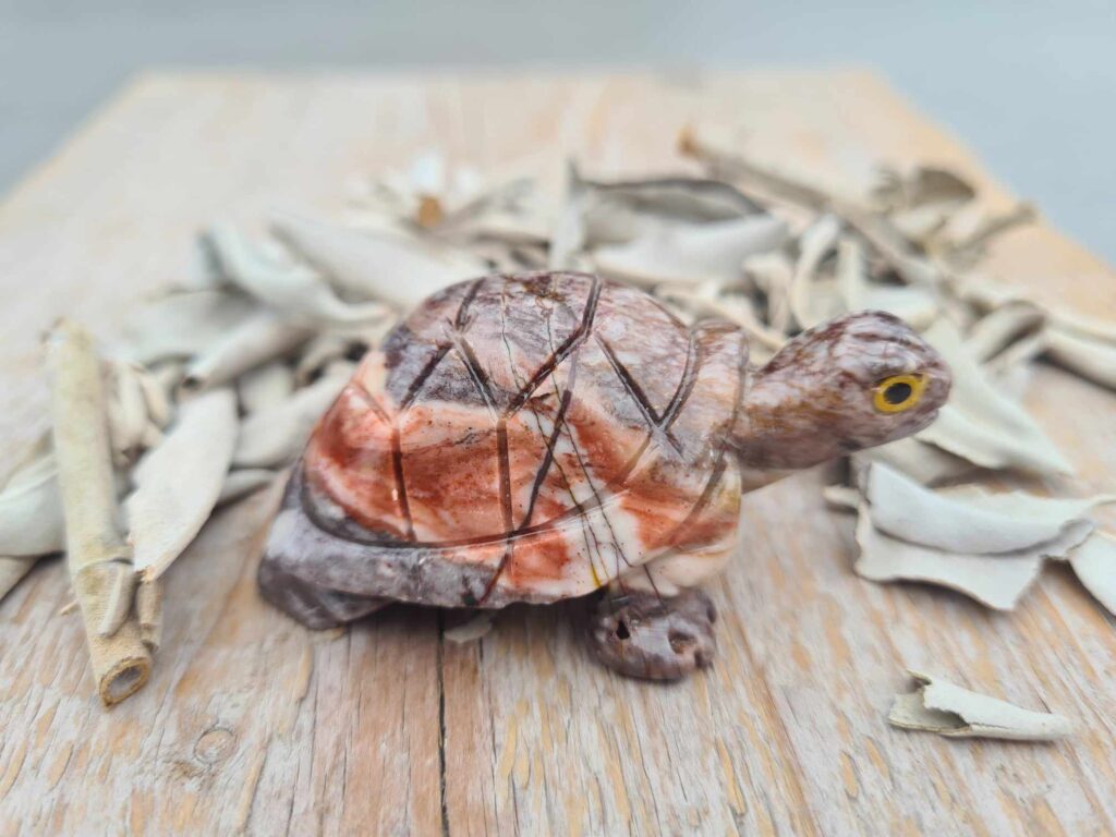 Speksteen schildpad