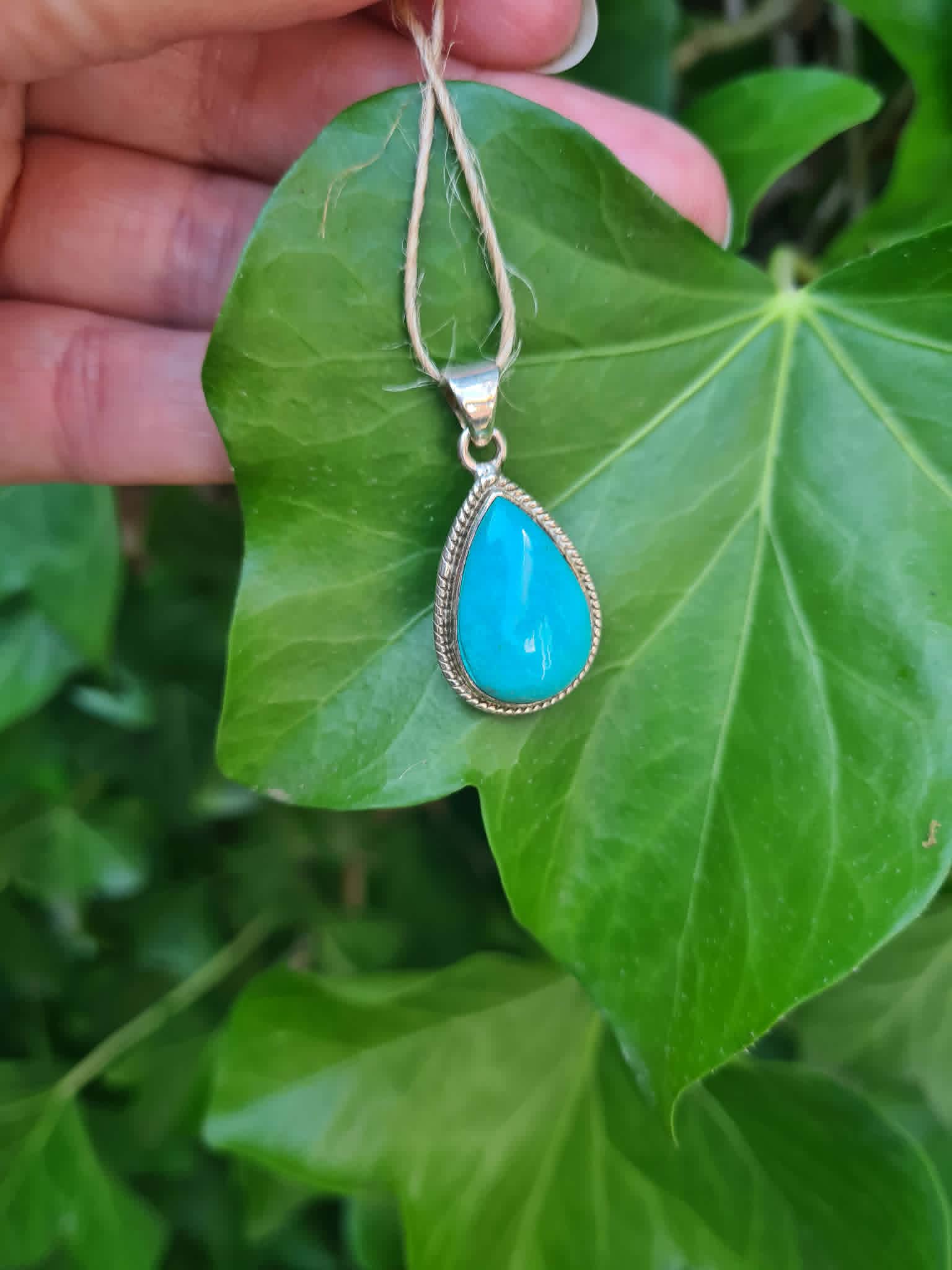 Chrysocolla hanger