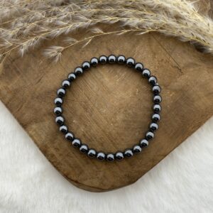 Hematiet armband 6 mm