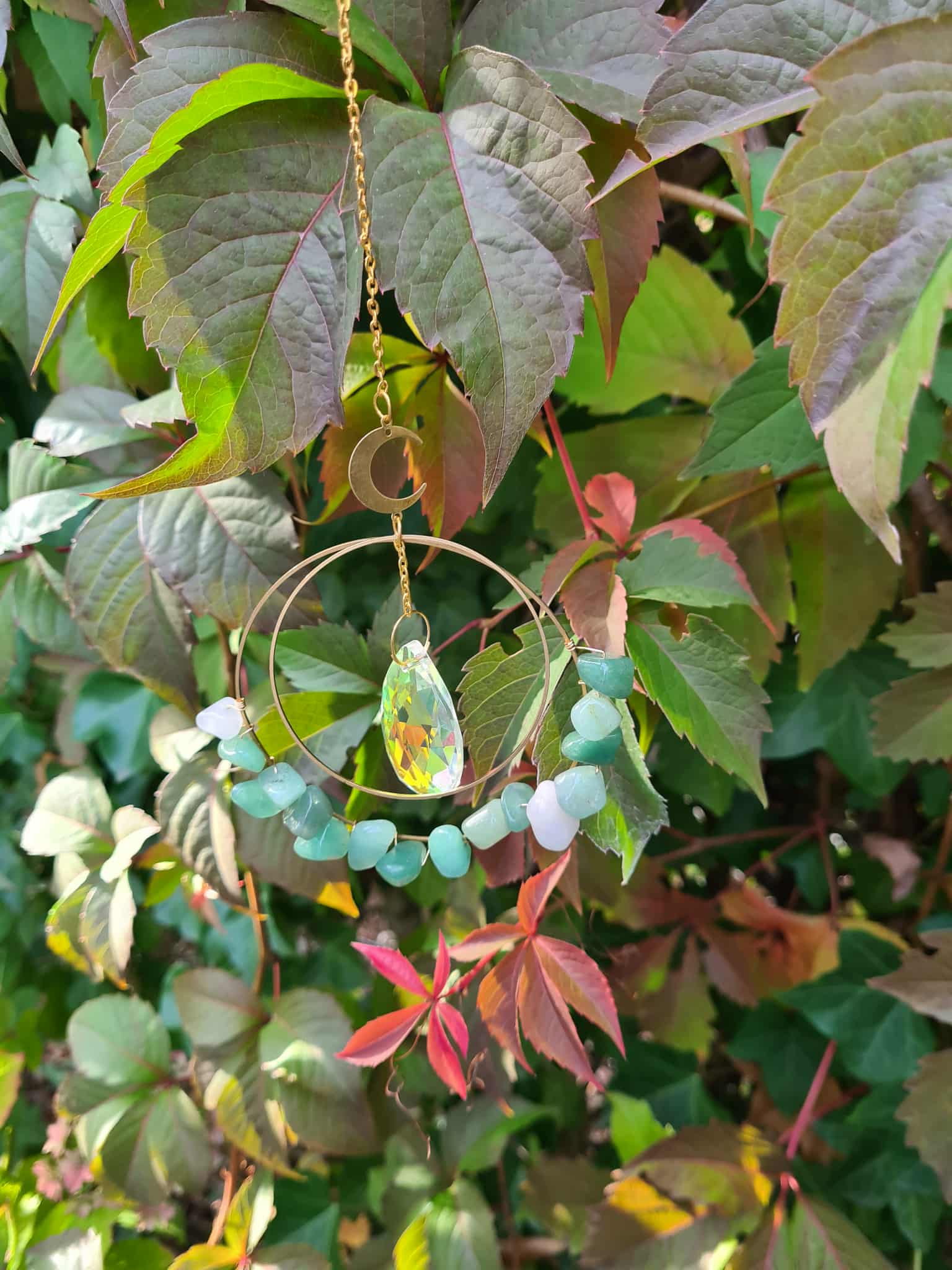 Suncatcher Groene Aventurijn klein