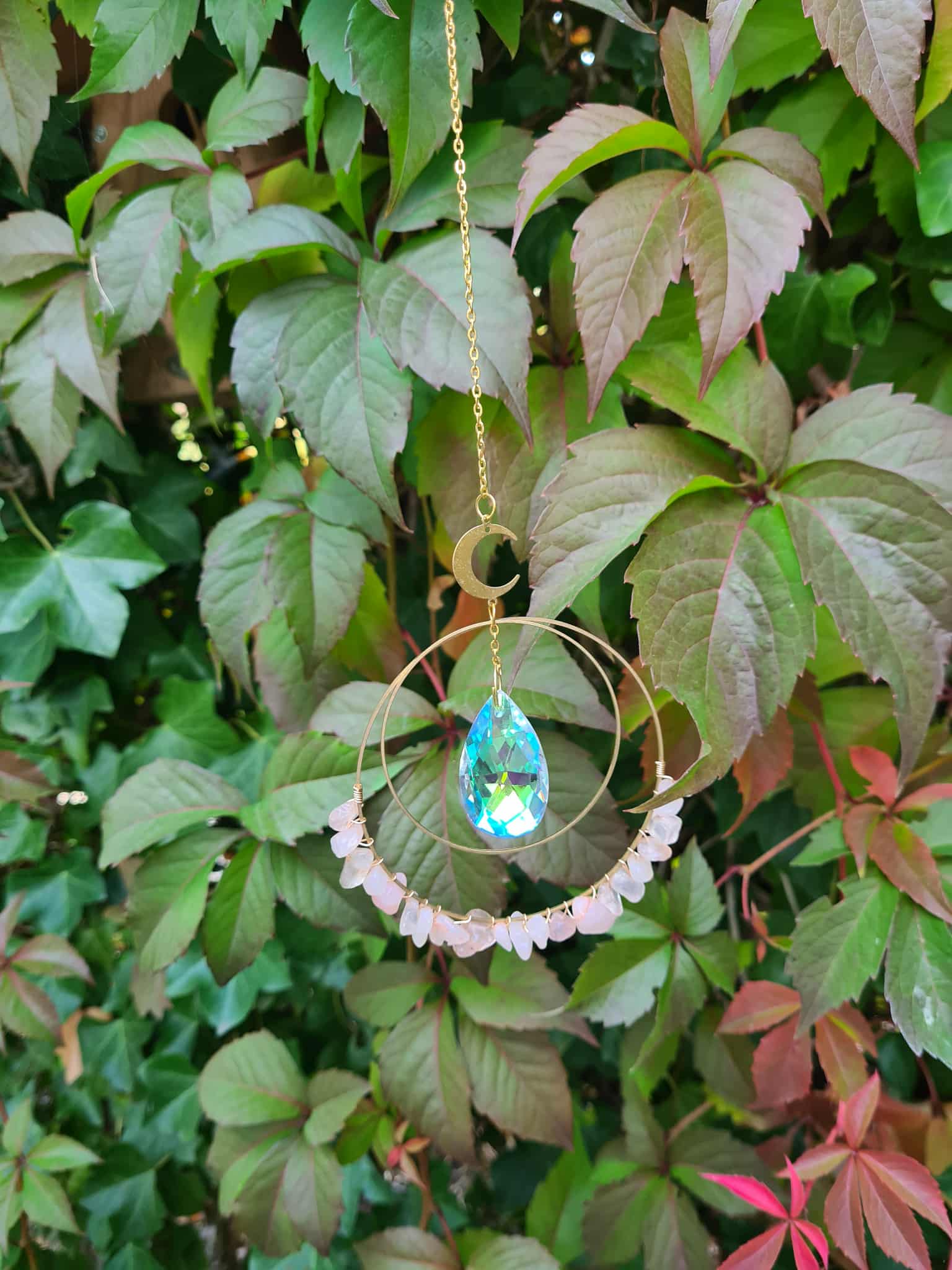 Suncatcher Rozenkwarts