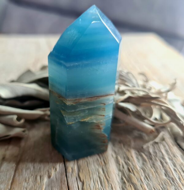 Lemurian Aquatine Calciet - Afbeelding 2