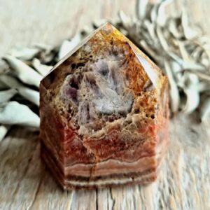 Roze Amehtist Chalcedoon