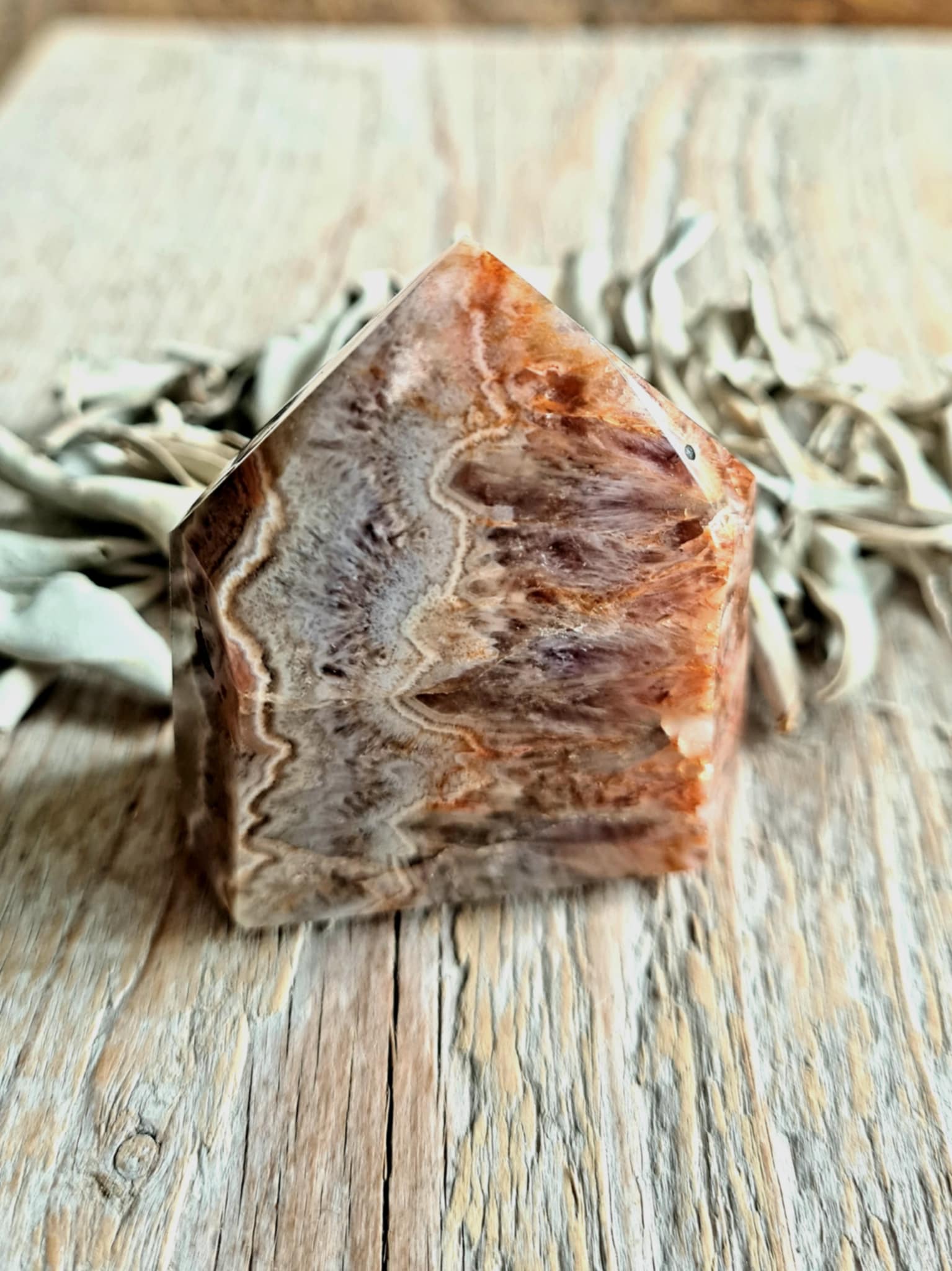 Roze Amethist Chalcedoon 2