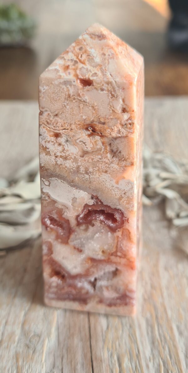 Roze Chalcedoon uit Indonesie - Afbeelding 2
