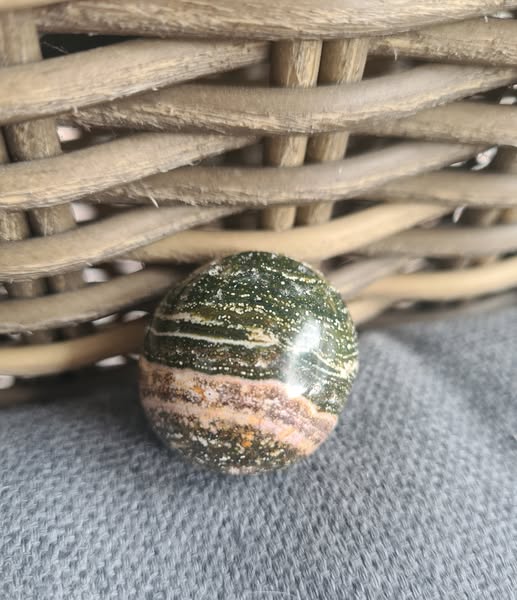 Oceaan Jaspis knuffelsteen XL