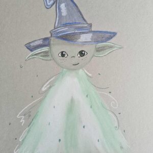 Amazoniet inclusief Kristalwezen Magos