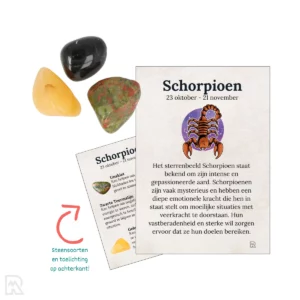 schorpioen cadeauzakje Schorpioen-Sterrenbeeld cadeauzakje