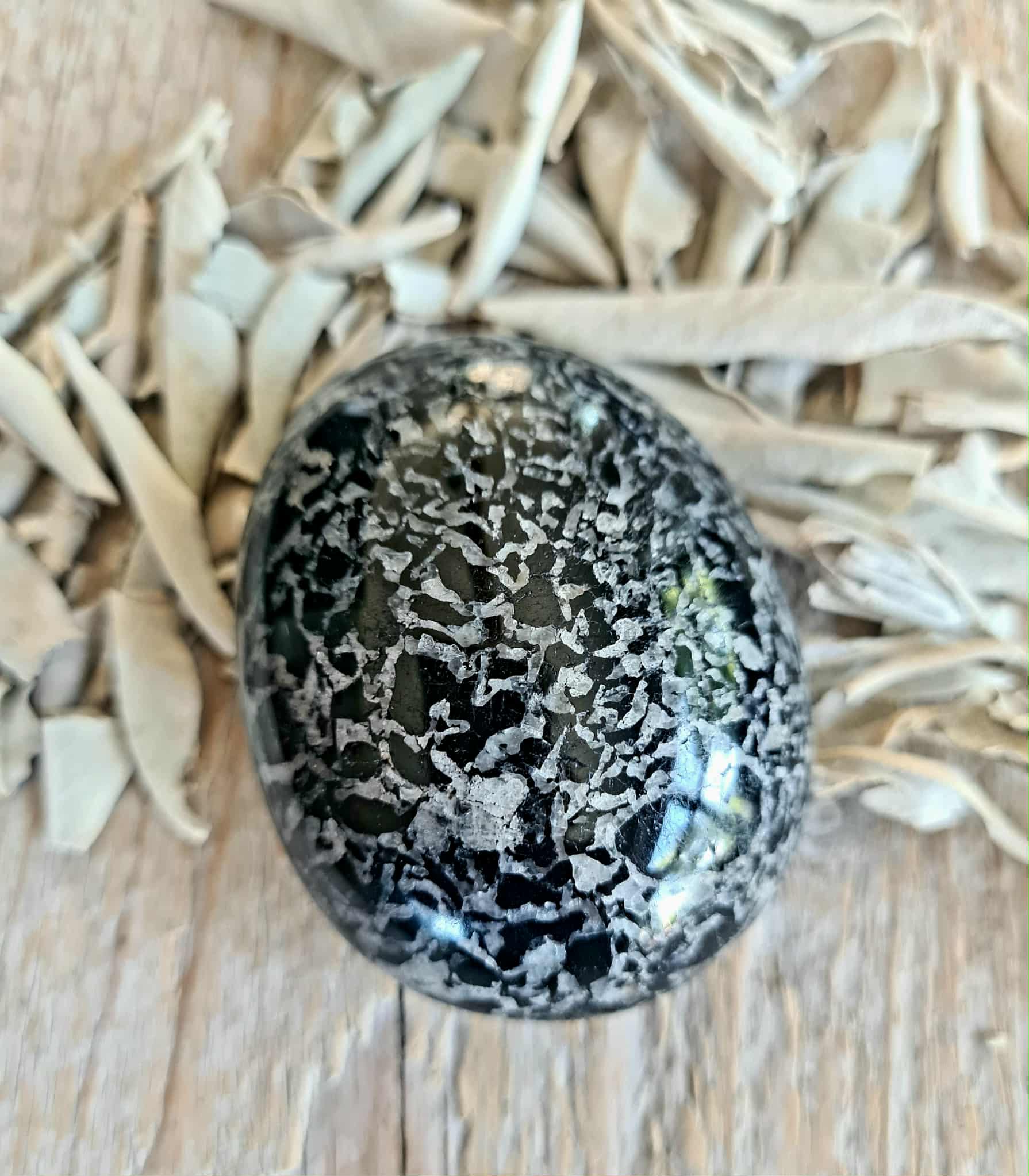 Toermalijnkwarts pebble 4