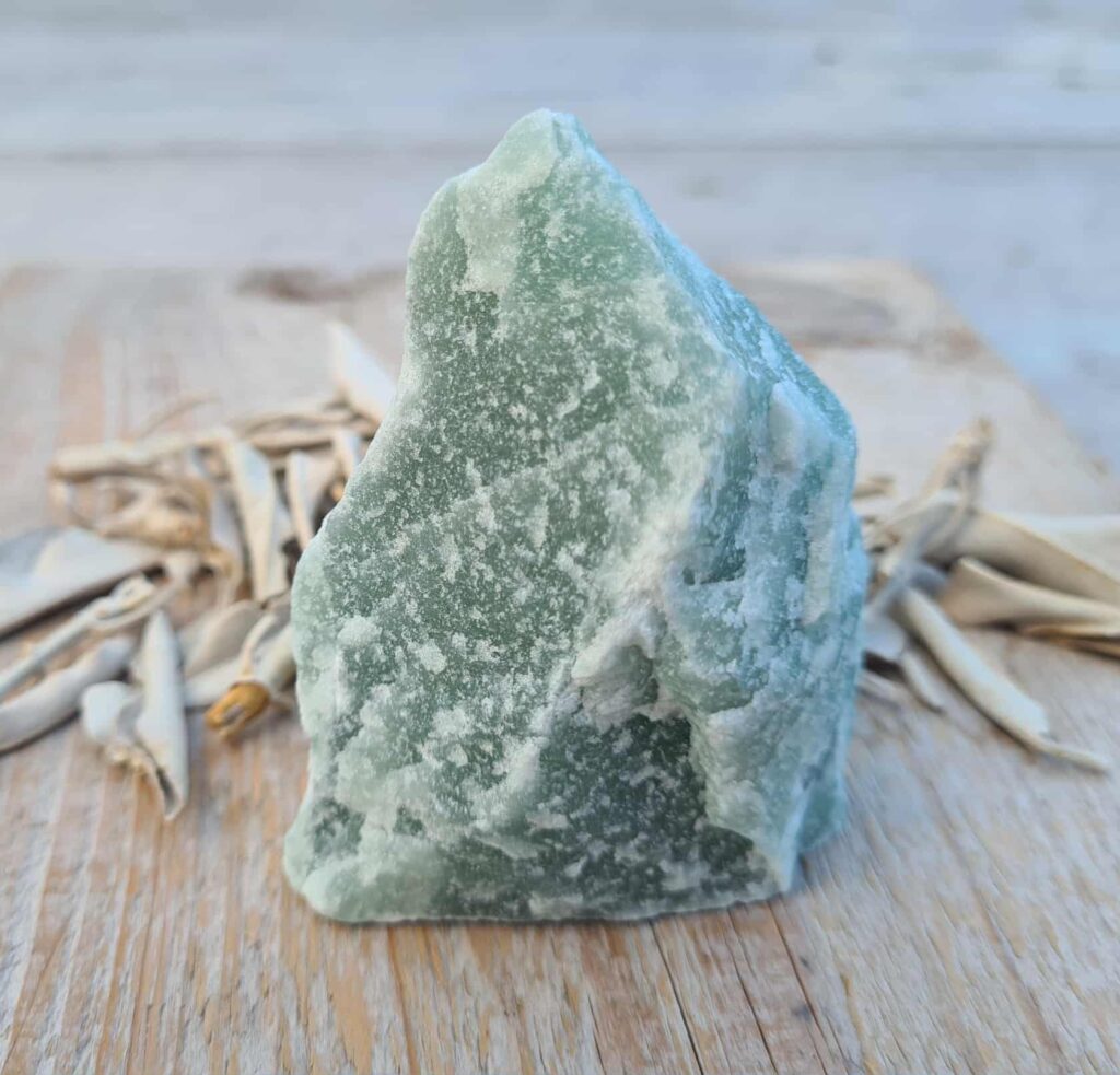Groene Aventurijn ruw 220 gram