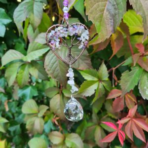 Suncatcher levensboom Fluoriet