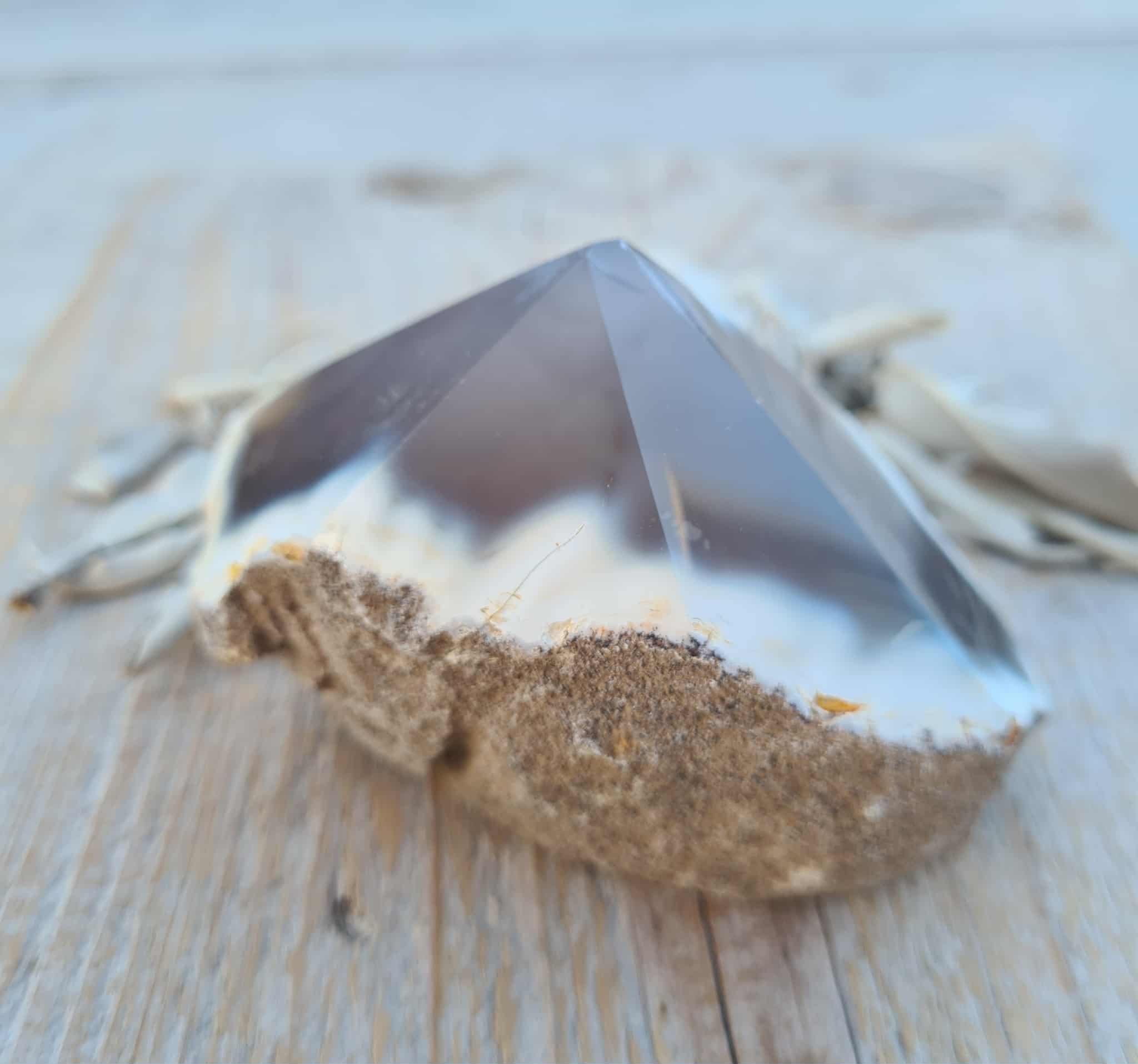 Agaat punt 258 gram - Afbeelding 3