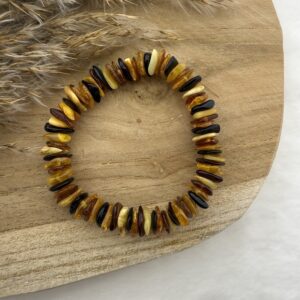 Barnsteen multicolor splitarmband