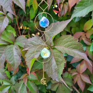 suncatcher met elfje Suncatcher met elfje