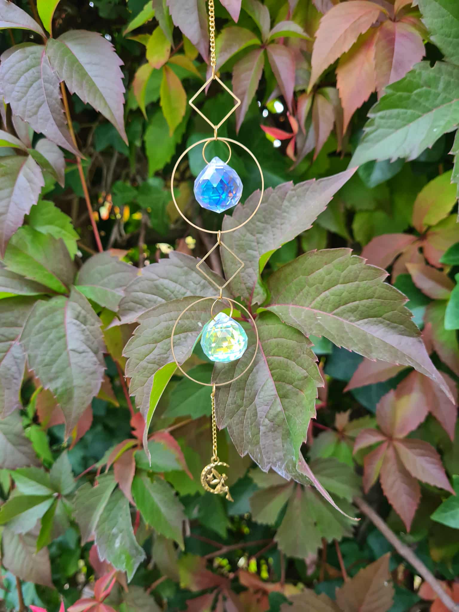 Suncatcher met elfje