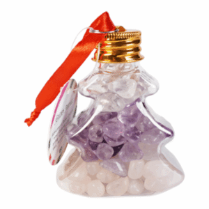 Kerst ornament gouden driehoek