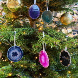 Kerstsornamenten agaat