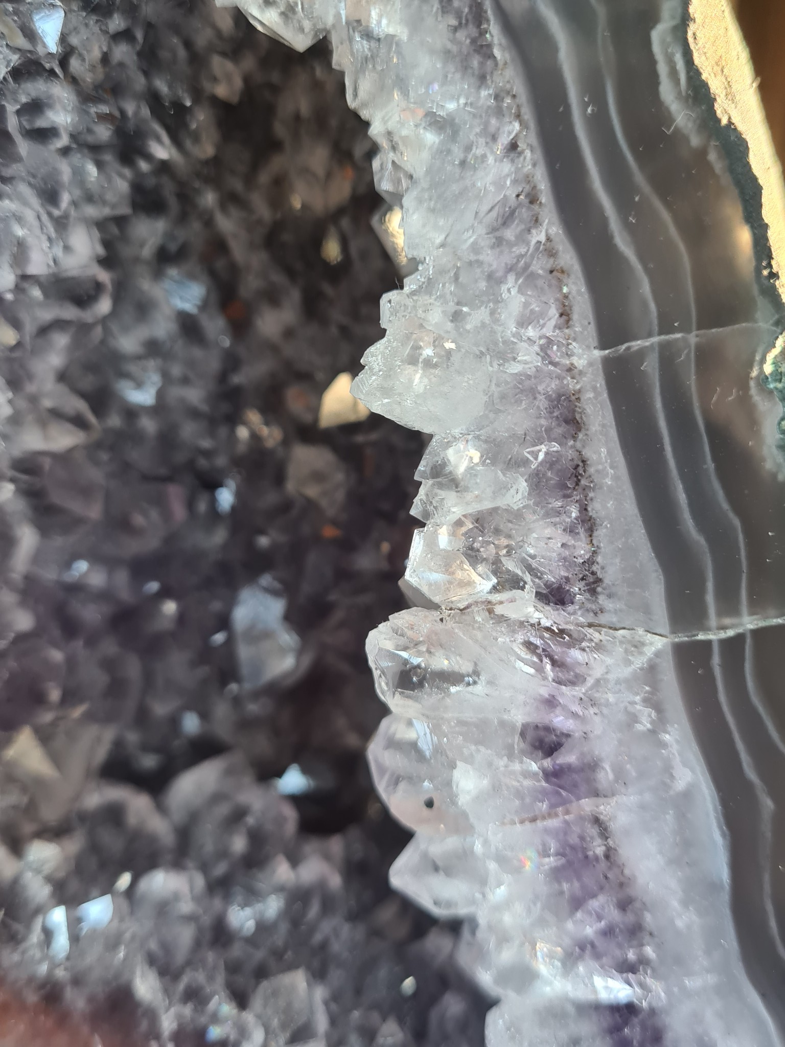 Amethist geode