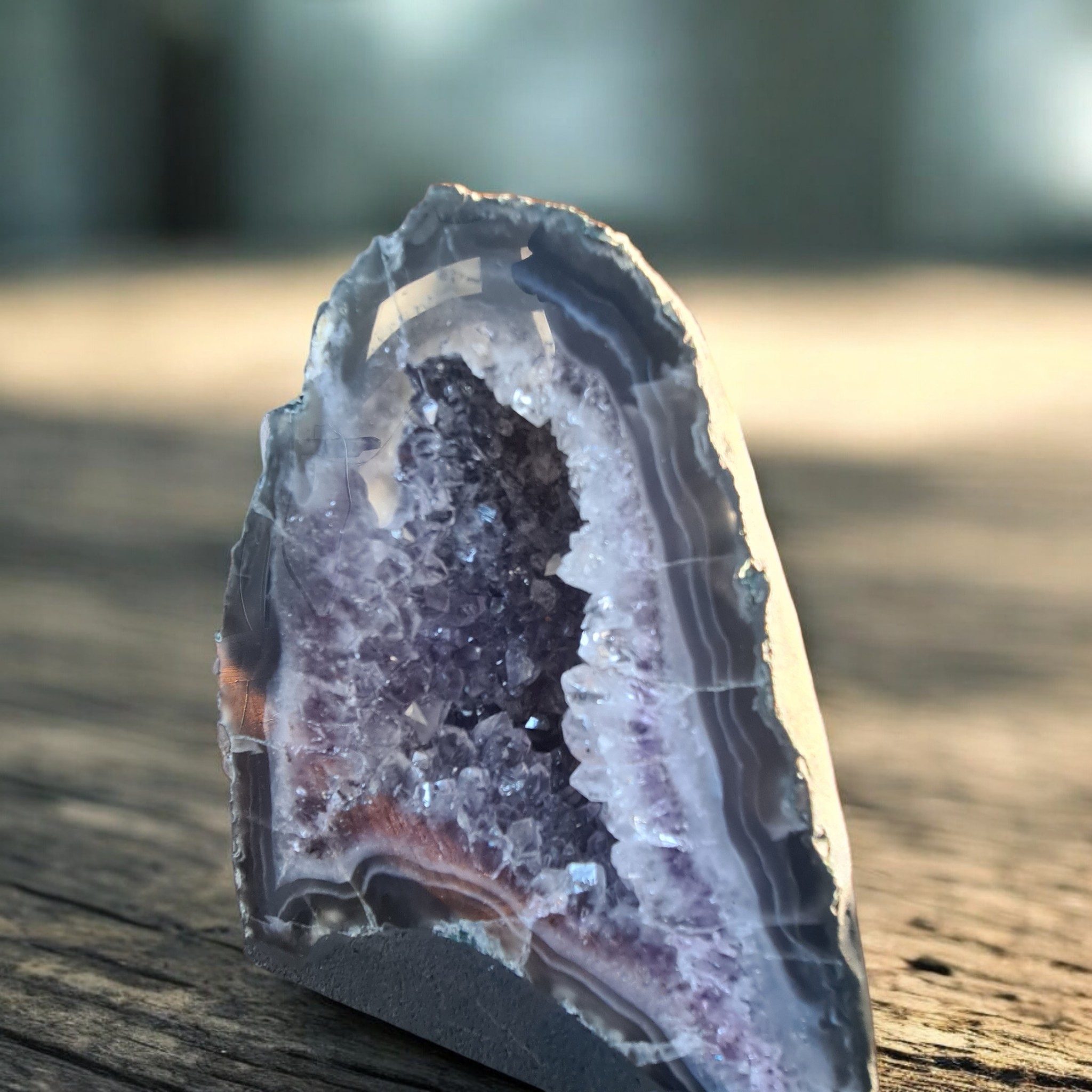 Amethist geode