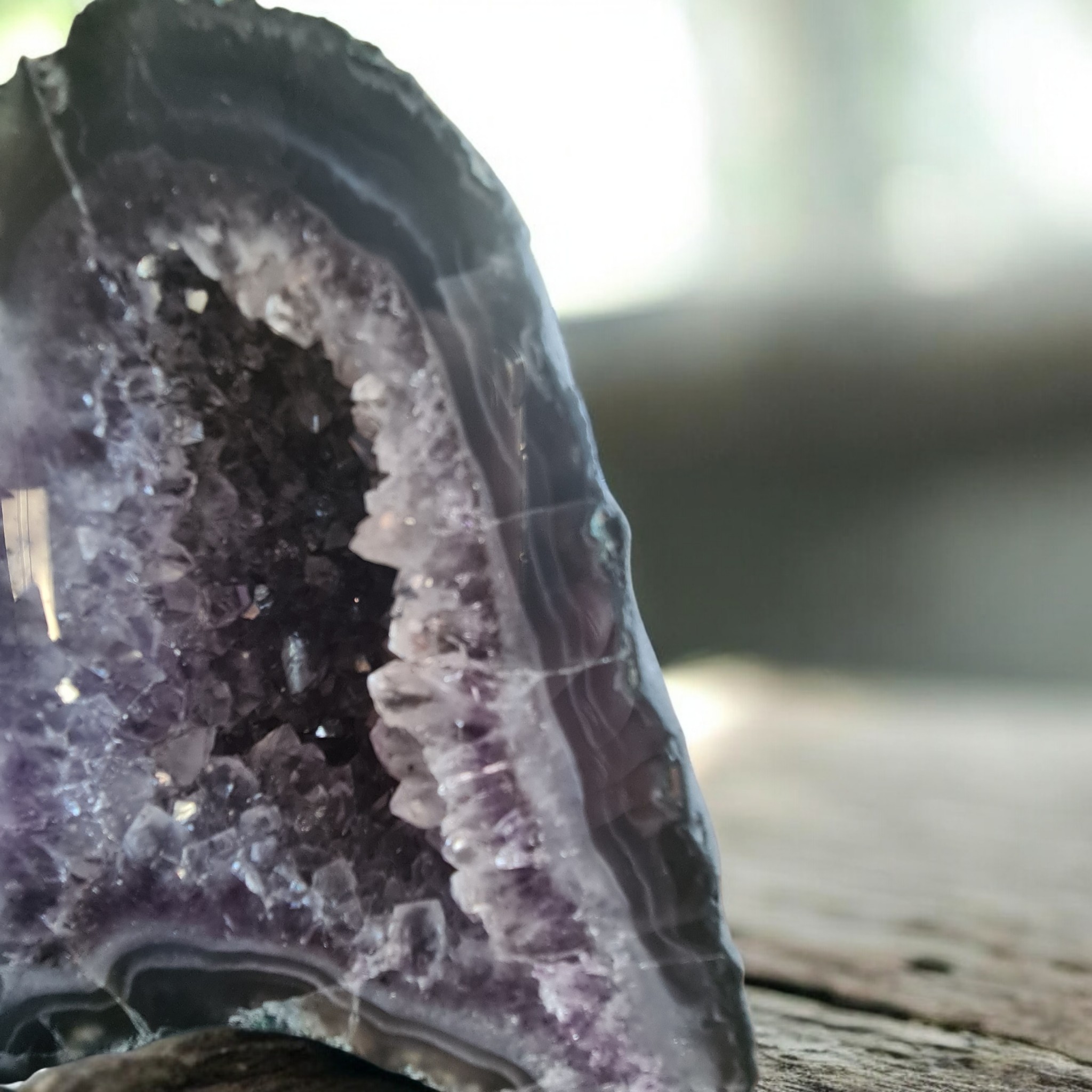 Amethist geode