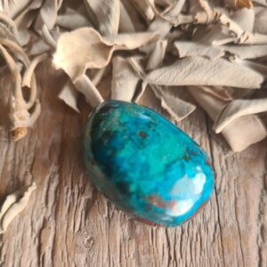 Chrysocolla knuffelsteen