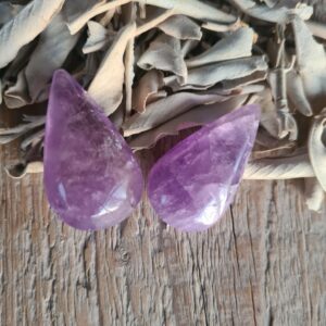 Amethist druppels
