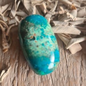 Chrysocolla knuffelsteen xl