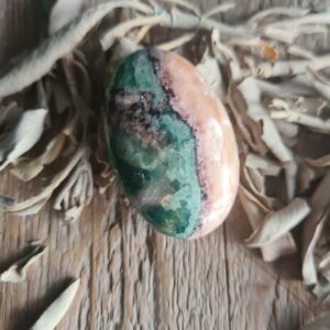 Groene heulandiet met stilbiet 2.1