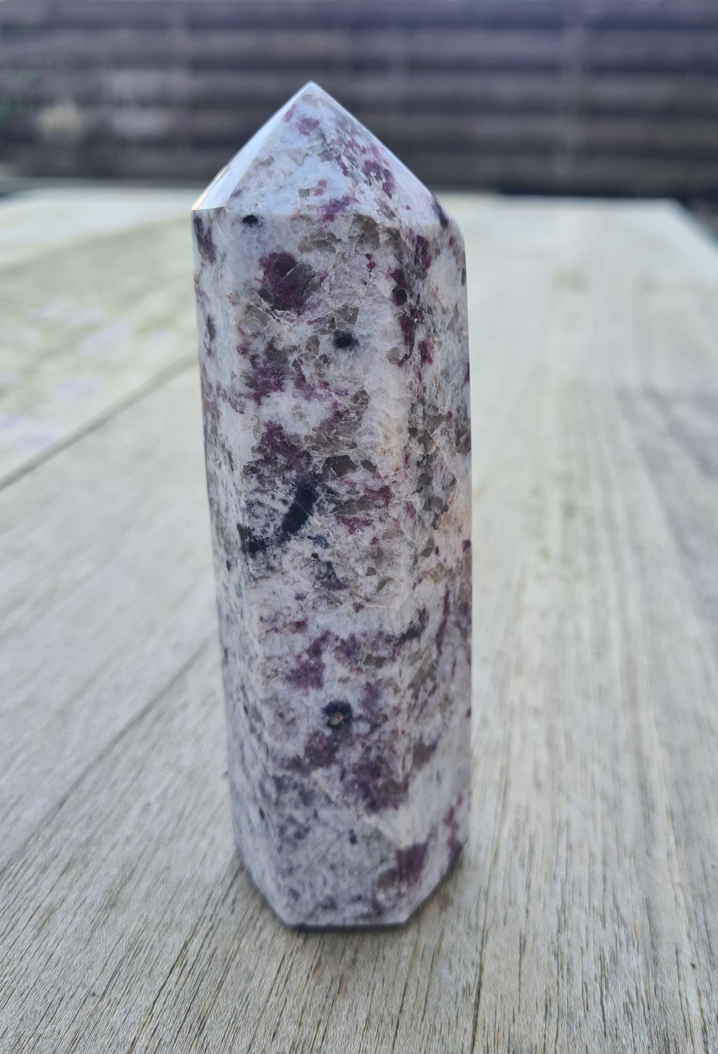 Roze Toermlijn in kwarts