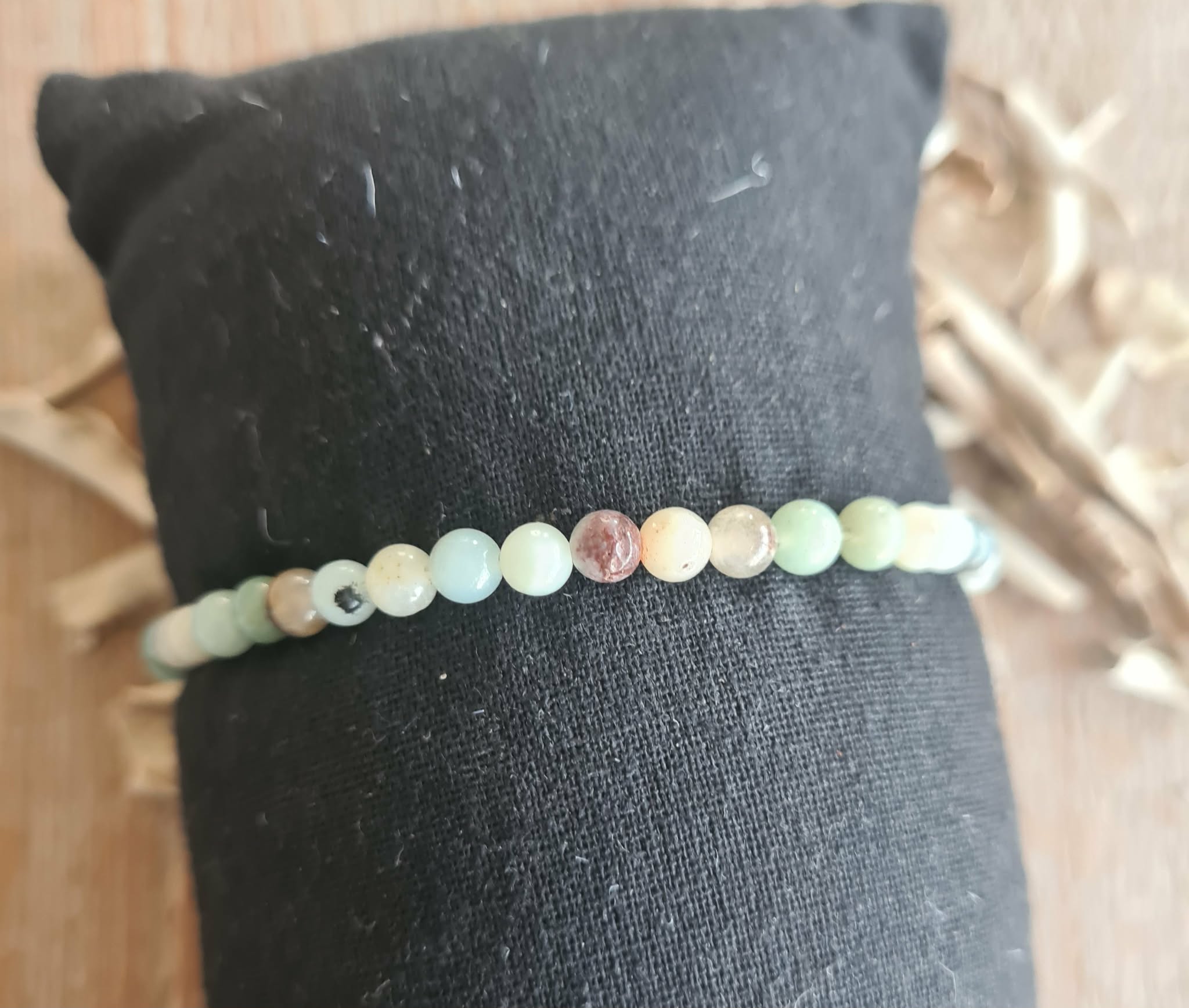 Amazoniet armband 4 mm