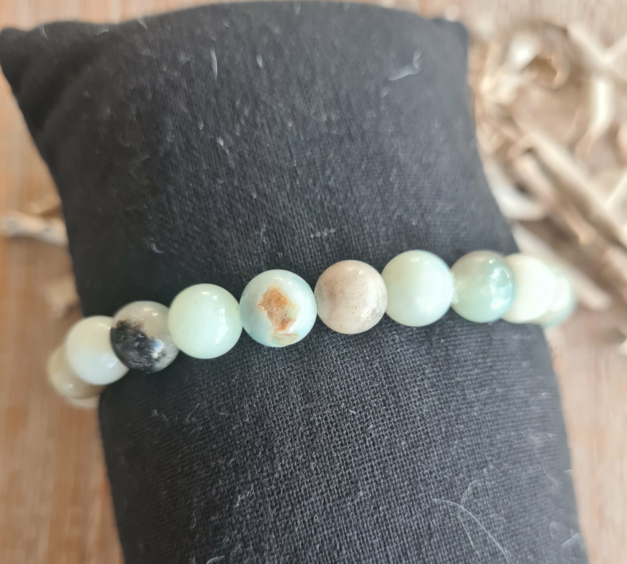 Amazoniet armband 8 mm