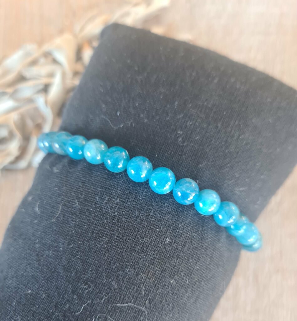 Blauwe apatiet 6 mm