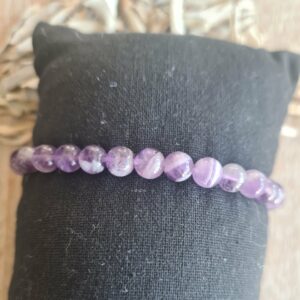 Chevron amethist 6 mm