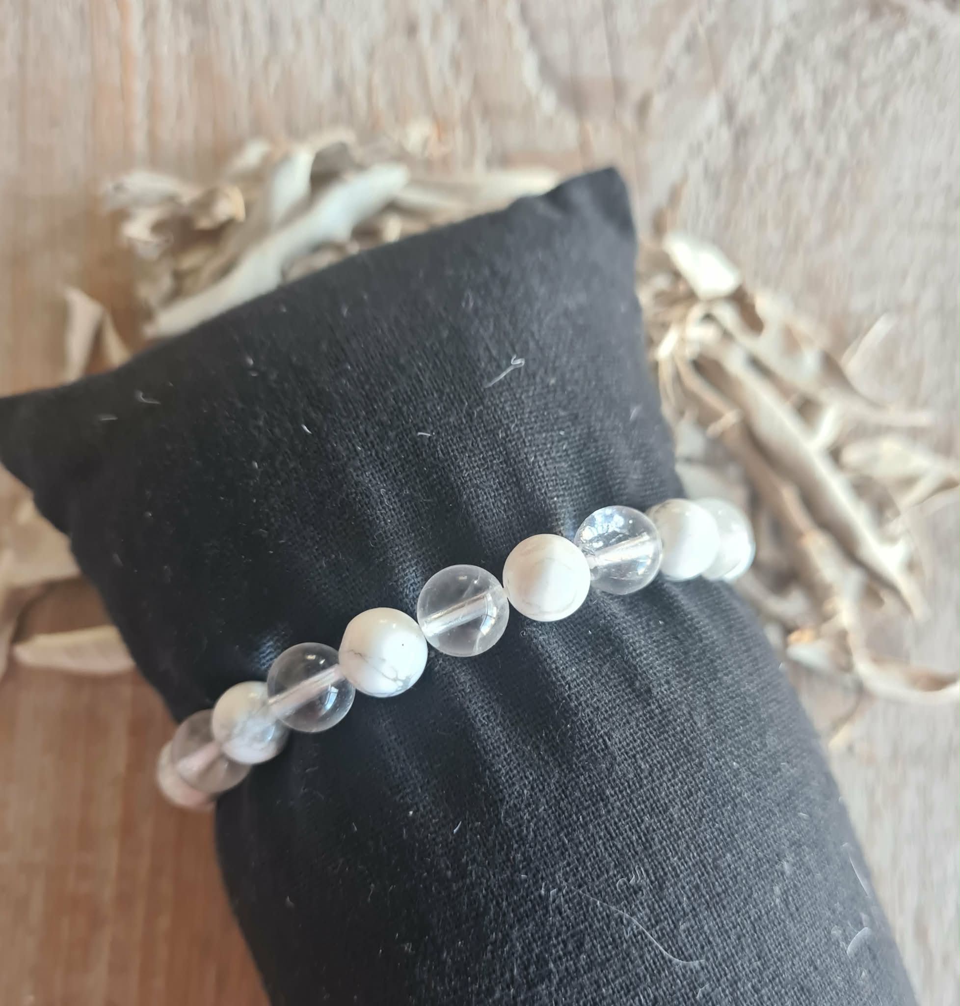 Bergkristal howliet 8 mm