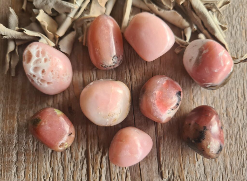 Roze andes opaal