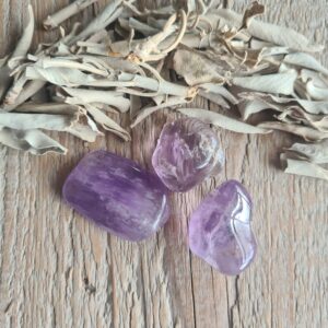 Amethist knuffelsteen