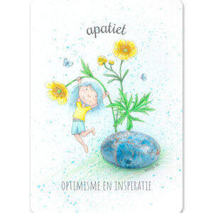 Mini kaart A7 bloemetje tussen de bloemen