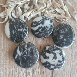Zebra jaspis amulet